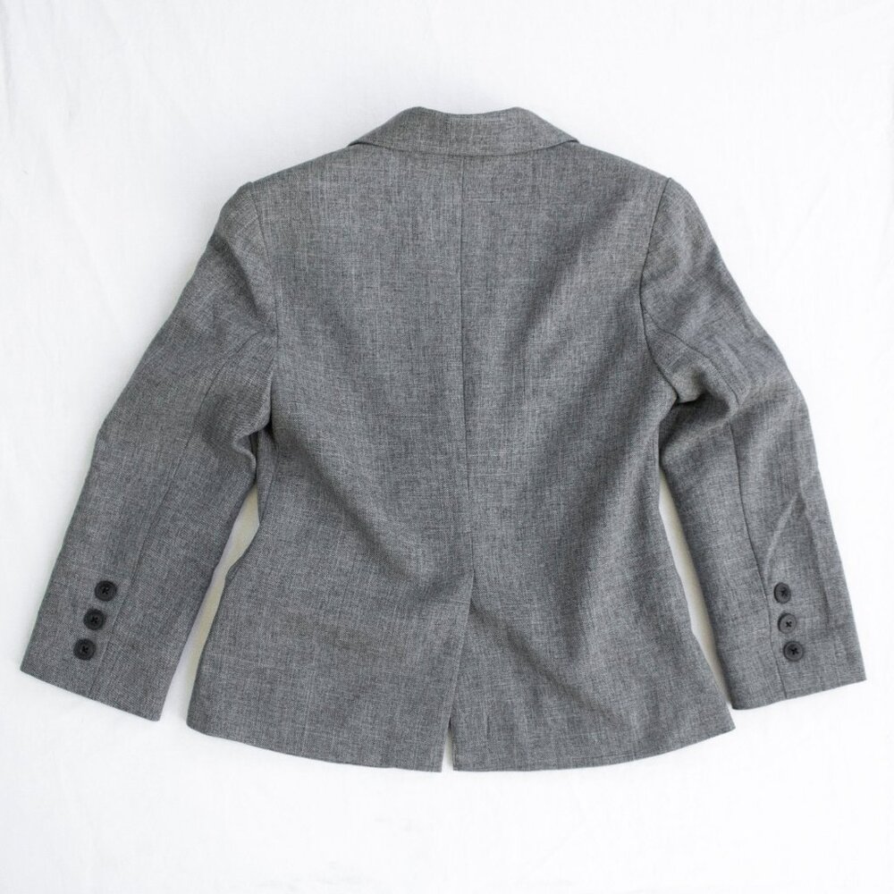 BDG Women's Blazer - Gray with Plaid Lining - Picture 5 of 5